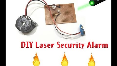 Laser Based Security alarm Project | Step by Step Design on PCB