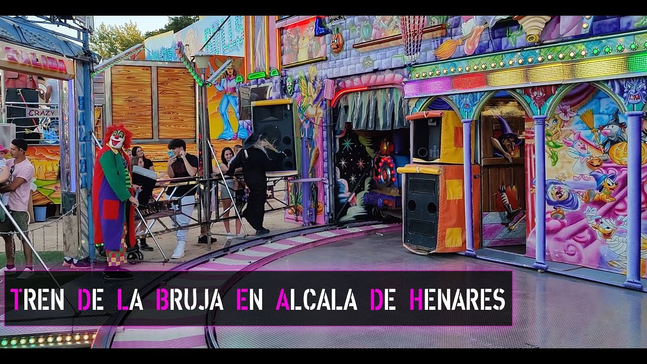 Tren de la Bruja - Feria de Alcalá de Henares de 2022