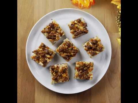 Coconut Caramel Pecan Cookie Bars