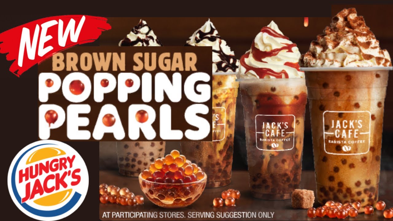 Hungry Jack’sBrown Sugar Popping Pearls YouTube