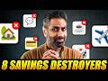 Top 8 Financial Habits That Destroy Your Savings 2026