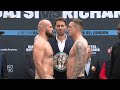 Alen Babic vs Adam Balski • FULL WEIGH IN & FINAL FACE OFF • Eddie Hearn & DAZN