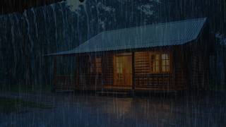 Rain Sounds for Sleeping - ASMR Hevay Rain for sleep, Study, Relaxation, and Meditation