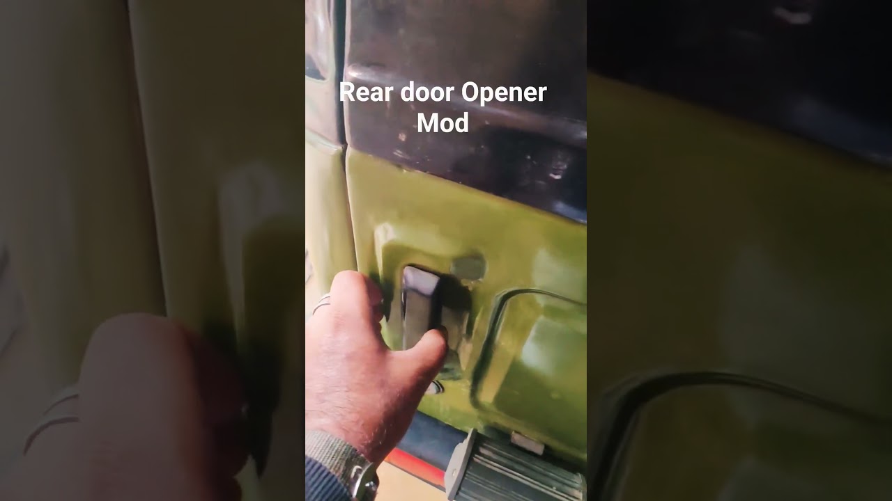 Rear Door Opener Mod for Gypsy King 4x4