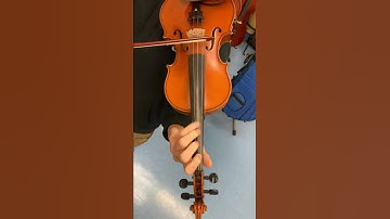 F major scale violin