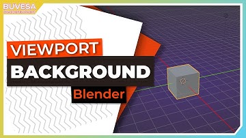 How To Change The Viewport Background in Blender