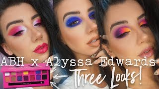 ABH ALYSSA EDWARDS PALETTE | Three Looks + Review
