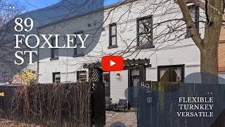 Just Listed | 📍89 Foxley St – Live, Rent, or Invest in Trinity Bellwoods