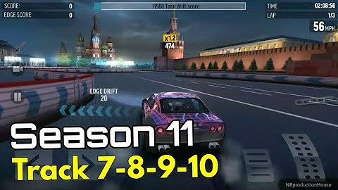 Drift Max World Season 11 Track 7-8-9-10 Android/iOS Gameplay/Walkthrough