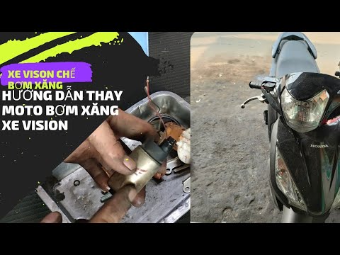 Video Xe máy vision bị chết bơm xăng_hướng dẫn thay bơm xăng... - youtube