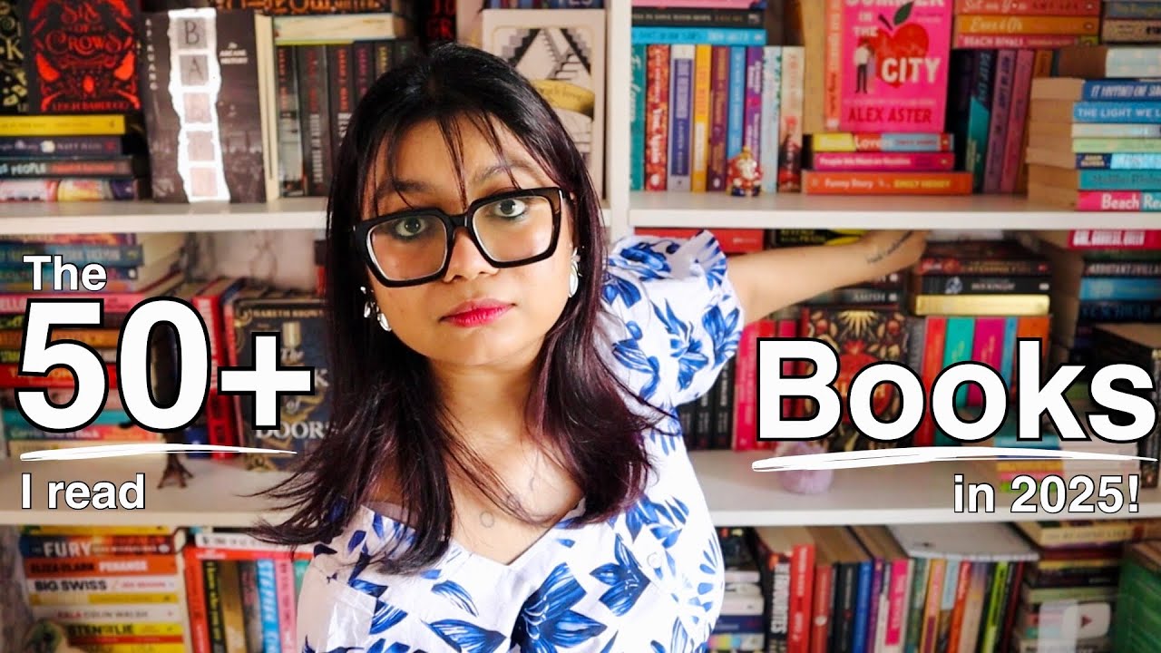 Обзор каждой книги, которую я прочитаю в 2025 году, менее чем за 30 секунд 🌟