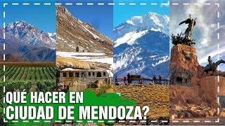 Qué hacer en la CIUDAD DE MENDOZA? - Mendoza Capital - Ruta 40