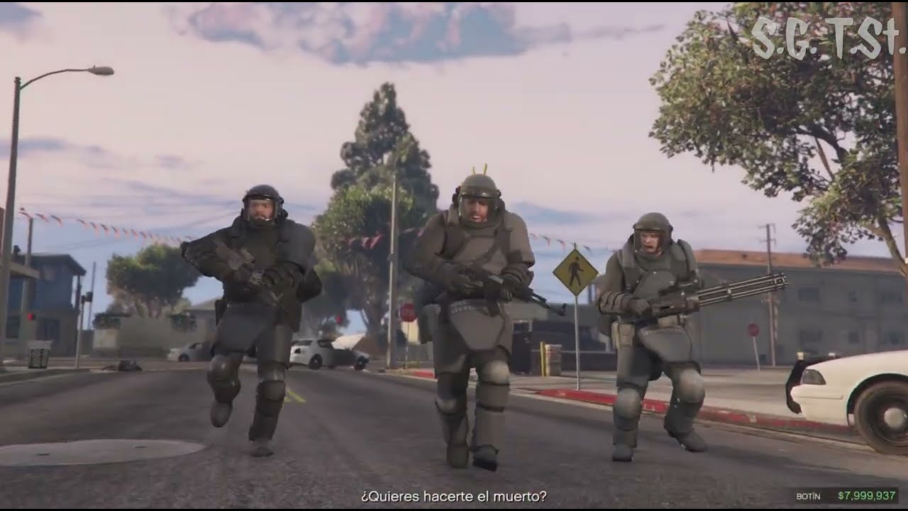 Grand Theft Auto V.- Ps5  GamePlay. P79. EL GOLPE DE PALETO. Sub.Español.