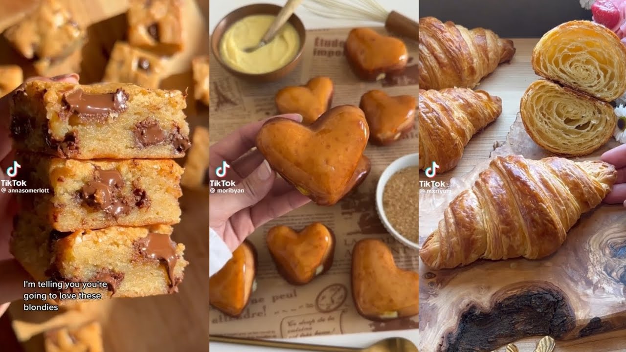 Tiktok Baking Recipes Completion 🍪🍰🍩