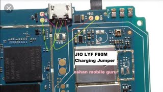 JIO LYF F90M CHARGING JUMPER | CHARGING PROBLEM SOLUTION | FAKE CHARGING