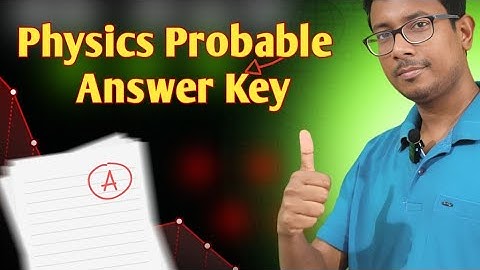 WBCHSE Semester 3 Physics Answer Key 2025 | Complete Discussion & Solutions | Live