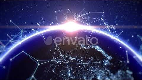 World Network Background | Motion Graphics - Envato elements