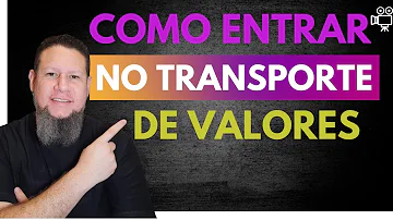 Quanto tempo dura o curso de transporte de valores?