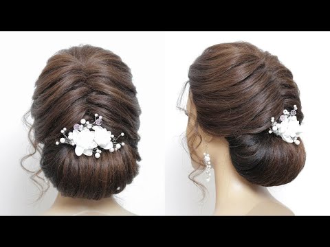 Elegant Updo For Long Hair That Looks Expensive | Old Money Aesthetic