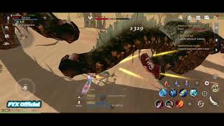 Silkroad Online Origin Mobile ( TEST CBT ) Destroy level 61 Shakram