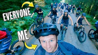 I Went Riding With 390 Mountain Bikers!