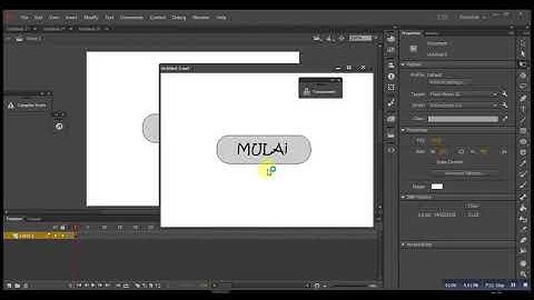 Tutorial Membuat Button / Tombol di Animate CC atau Adobe Flash