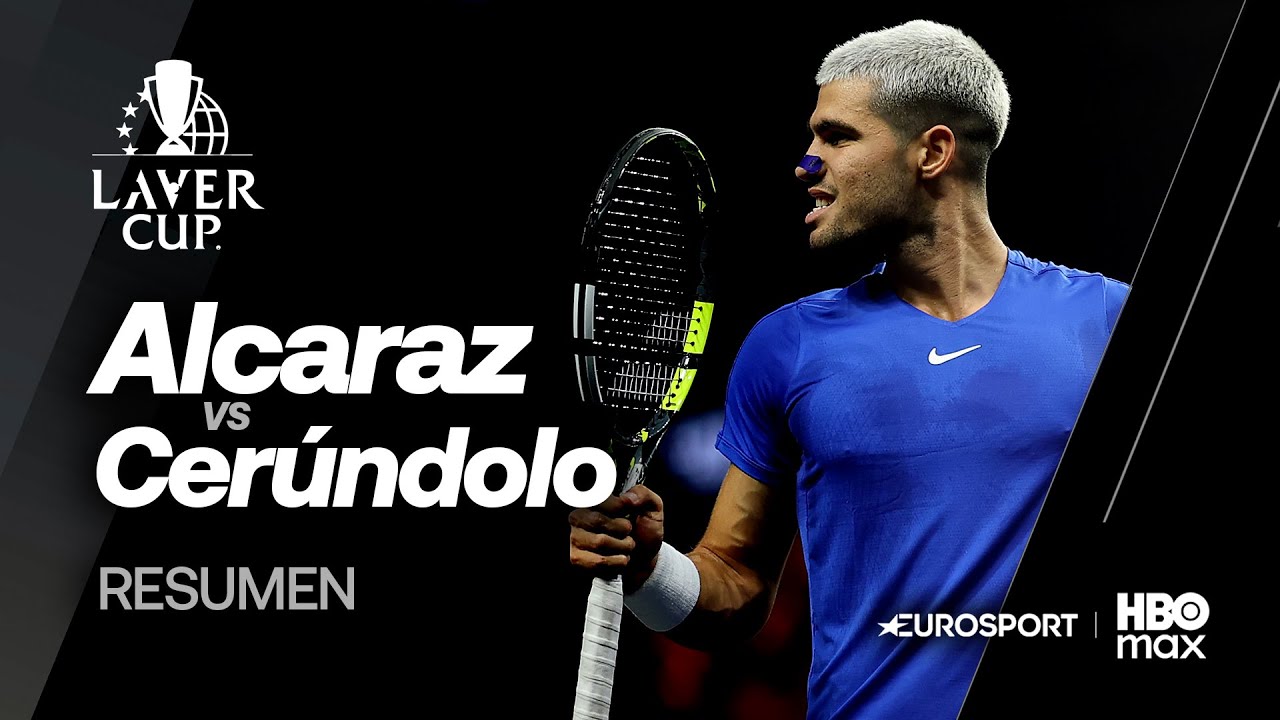 ES UN CICLÓN | CARLOS ALCARAZ-FRANCISCO CERÚNDOLO | LAVER CUP 2025 - RESUMEN Y HIGHLIGHTS