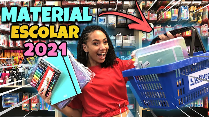COMPRANDO MEU MATERIAL ESCOLAR - MUNDO DA LARI