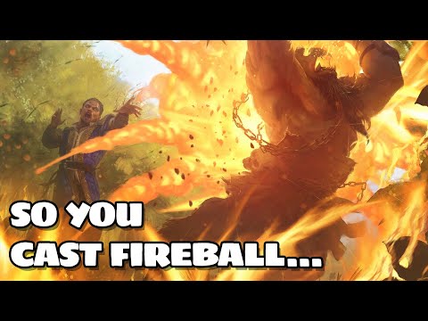 Send This To Your Wizard If "They Didn't Ask How Big The Room Was, They Cast Fireball"