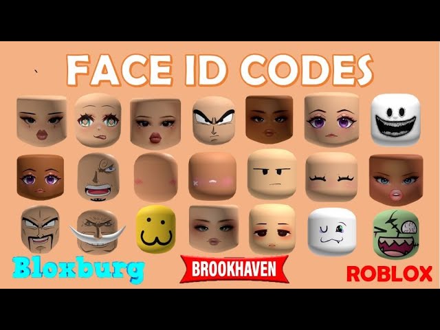 Boys Face ID Codes & Links [] Brookhaven, Bloxburg, Berry Avenue