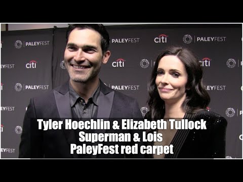 Tyler Hoechlin & Elizabeth "Bitsie" Tullock Interview for Superman & Lois at PaleyFest