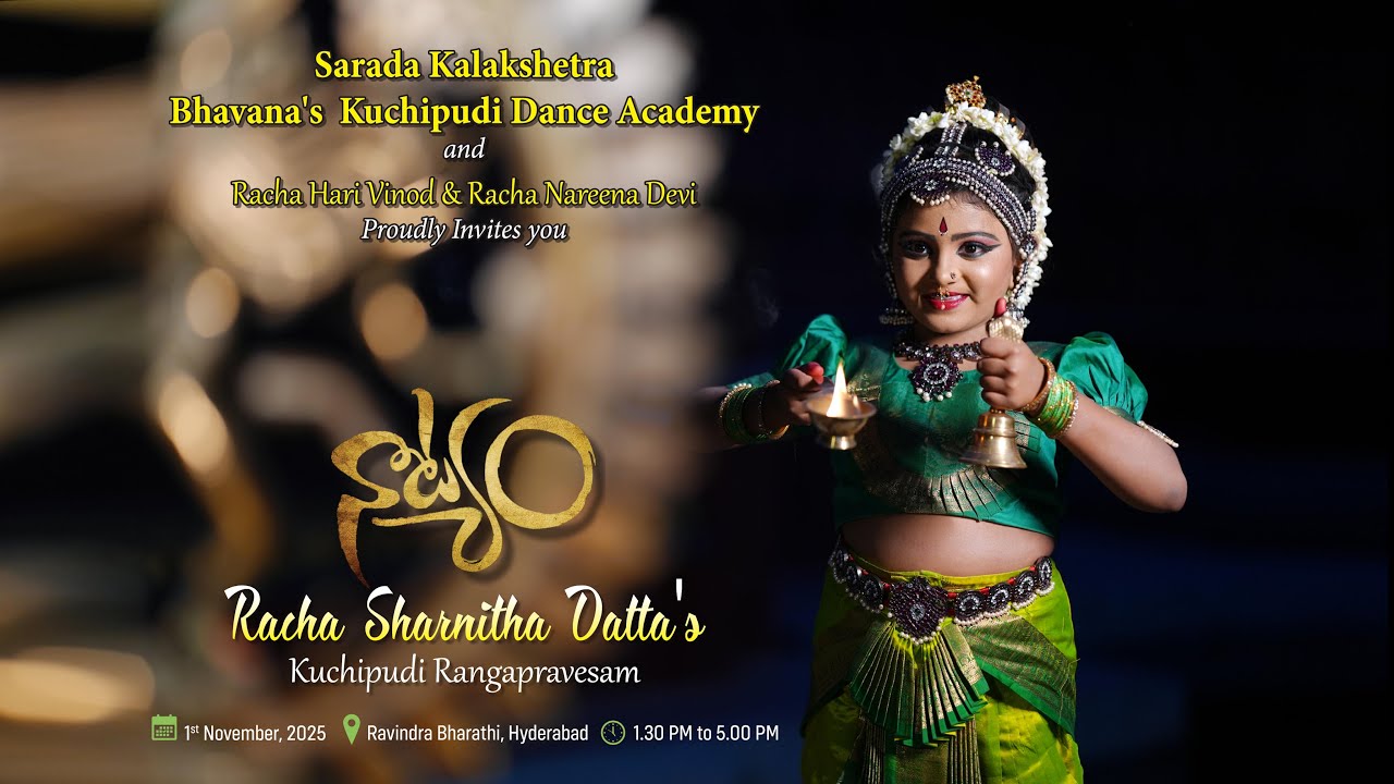 RACHA SHARNITHA DATTA'S Kuchipudi Rangapravesham