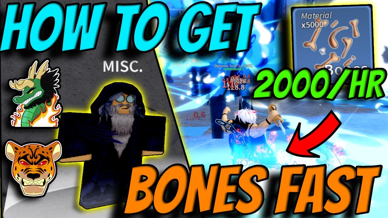 Blox Fruits Ghost Event - How To Get Bones FAST (Best Method) 