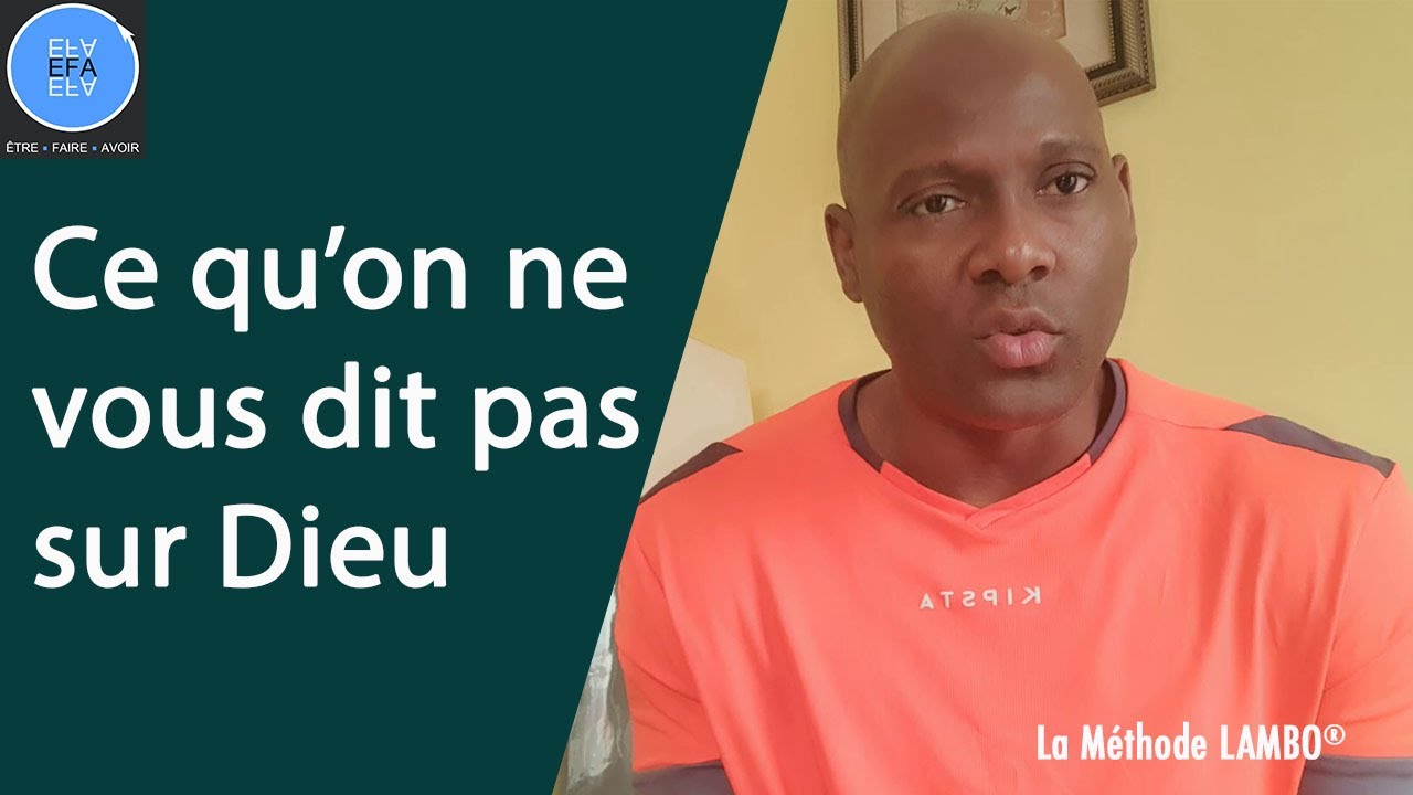 Ce qu'on ne vous dit pas sur Dieu