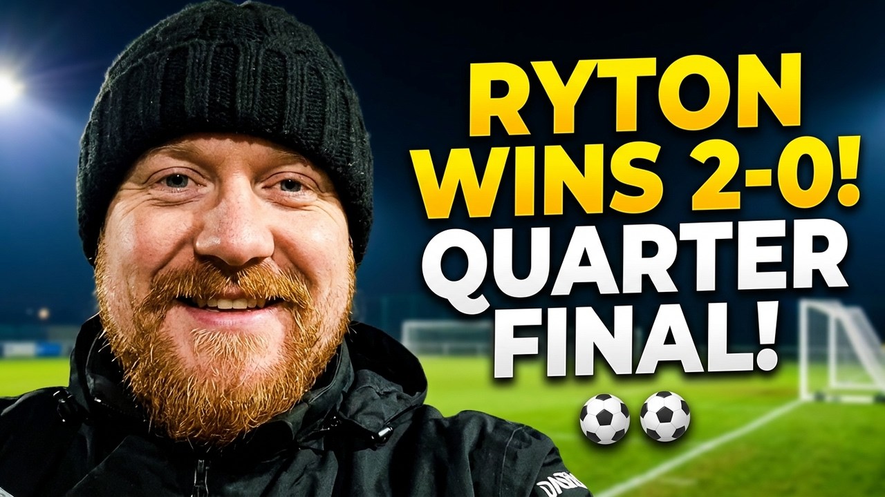 Jlr Ryton RYTON MARCHES INTO THE QUARTER FINAL WITH 2-0 WIN AGAINST CHESTER LE ...