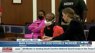 Man convicted in 2020 double murder