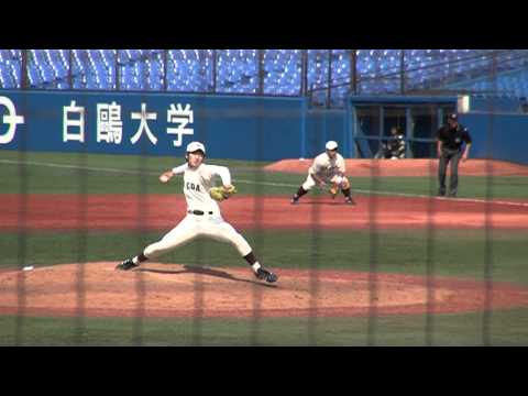 早稲田大学野球部　吉永投手01