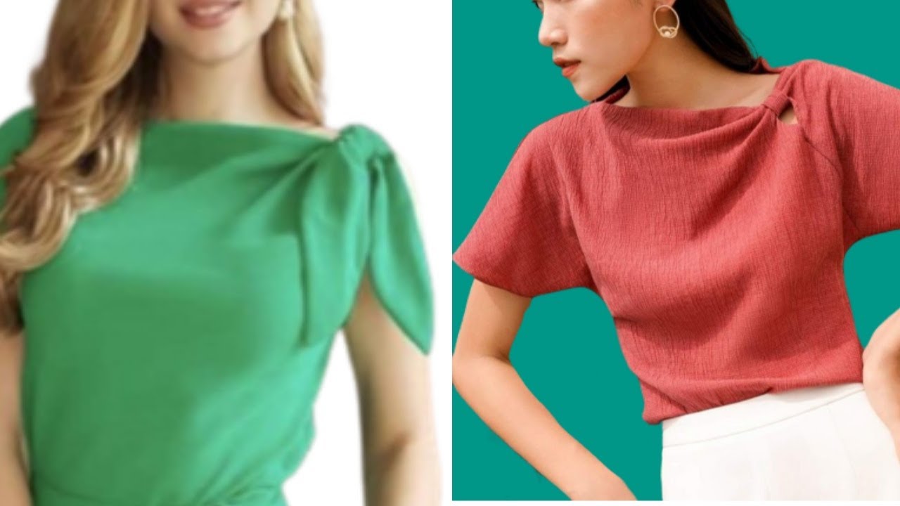 🌟 2 mẫu áo cực thời trang mà không nên bỏ qua |hướng dẫn cắt may áo kiểu đẹp |
