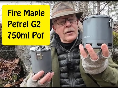 Fire Maple Petrel G2 750ml Pot VS the Petrel G3 600nl Pot