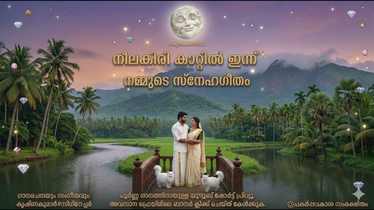 നീലഗിരി കാറ്റിൽ ഇന്ന്  നിന്റെ പേര് മൃദുവായി കേൾക്കുന്നു