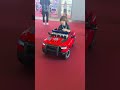 Cutest kid test drive at our fair booth#KidsRideOnCar#ElectricToyCar#KidsToyCar#ToyCarFactory#RideOn