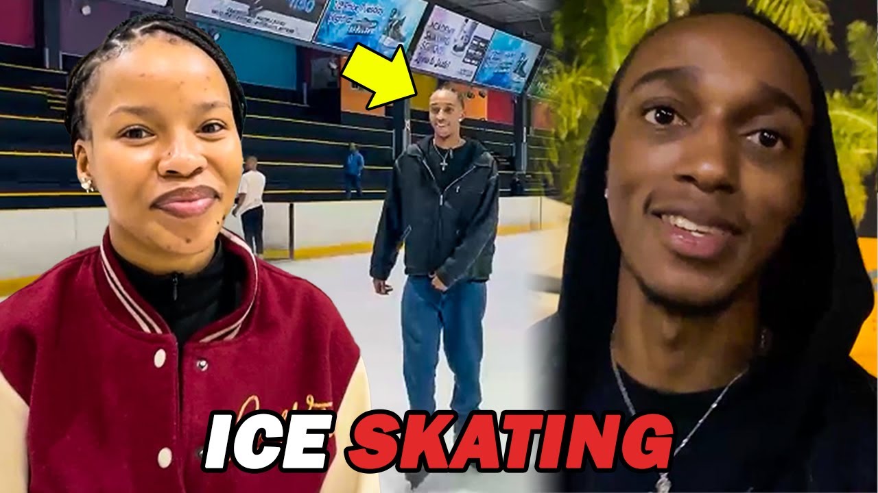 Я взял Лилу кататься на коньках