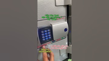 Hướng dẫn đổi mật khẩu Két Sắt Hàn Solid Safe đơn giản#shorts
