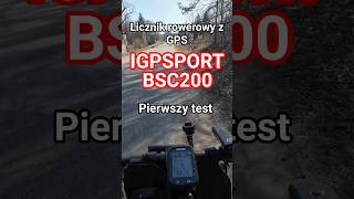 Mój pierwszy GPS rowerowy i jego test