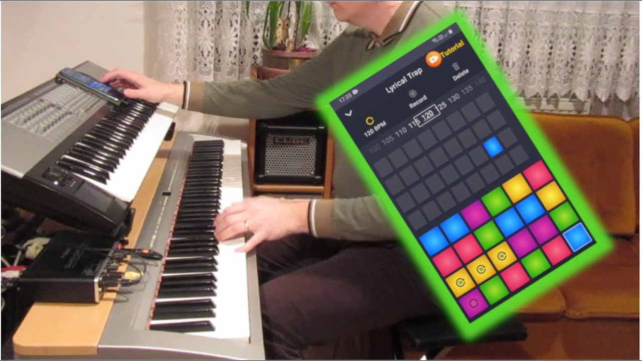 DPM Android App - Lyrical Trap soundpack & Piano Impro - YouTube