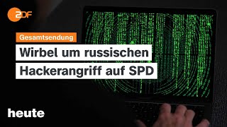 heute 19:00 Uhr vom 03.05.24 Russischer Hackerangriff auf SPD, Nato-Manöver, Pressefreiheit bedroht