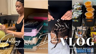 GET IT ALL DONE | BUSY MOM VLOG | CABINET ORGANIZATION | HAIR DAY | BAR REFRESH | EVENING ROUTINE by Rosey Homemaker 290 views 4 weeks ago 54 minutes