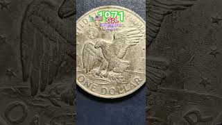 1971 🗽🇺🇸United State of America💰✍️ one dollar old coin 👌 #happy 😊#coin 🤠🧐🇵🇭 #hunting 😱🇺🇸💰💰💰