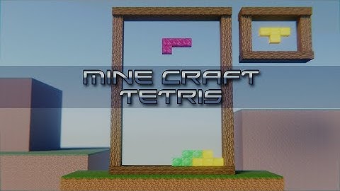 TETRIS in MINECRAFT 1