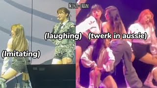 Twice Imitating Minas Twerk In Aussie Once Again